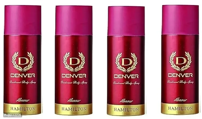 DENVER HONOUR  50ML  Combo (Pack of 4) Deodorant Spray - For Men  (200 ml, Pack of 4)