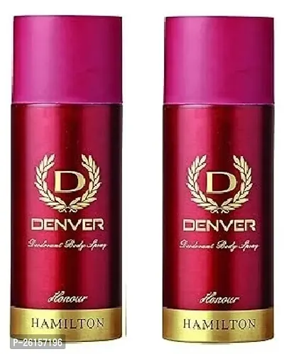 DENVER Honour 50ml+50ml Combo Body Spray Deodorant Spray - For Men  (100ml, Pack of 2)-thumb0