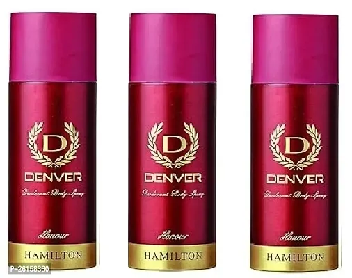 DENVER Honour 50ml+50ml+50ml,Combo Body Spray Deodorant Spray - For Men  (150 ml, Pack of 3)-thumb0