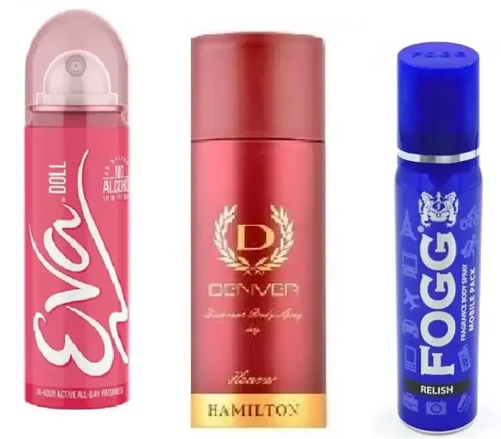 Body Spray Pack Of 3 Combo