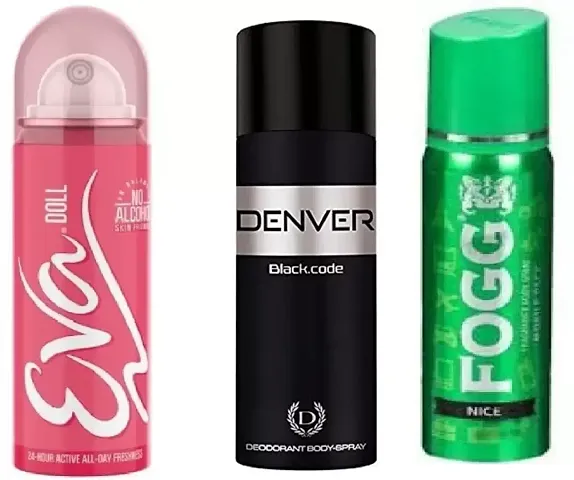 Body Spray Pack Of 3 Combo