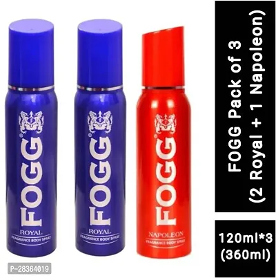 Fogg Royal 120ml - Pack Of 2 And Napoleon 120ml - Pack Of 1-thumb0