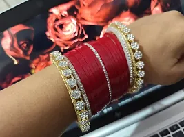 METAL RED BANGLES -PACK OF QUEEN BANGLES SET FOR YOU -OFFER-thumb1