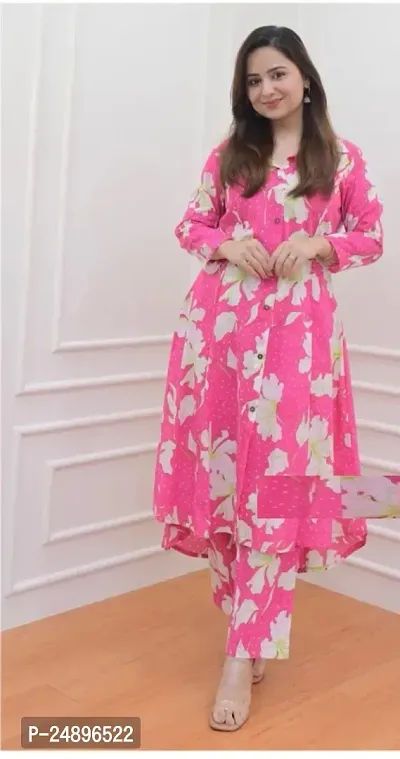 Fancy Rayon Kurta Set For Women