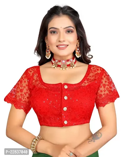 Reliable Net  Stitched Blouses For Women