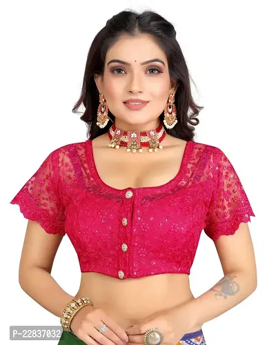 Reliable Net  Stitched Blouses For Women