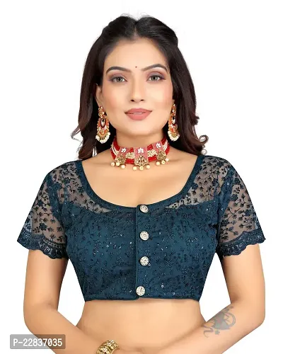 Reliable Net  Stitched Blouses For Women-thumb0