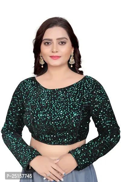 Reliable Velvet  Stitched Blouses For Women