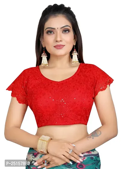 Reliable Net  Stitched Blouses For Women-thumb0