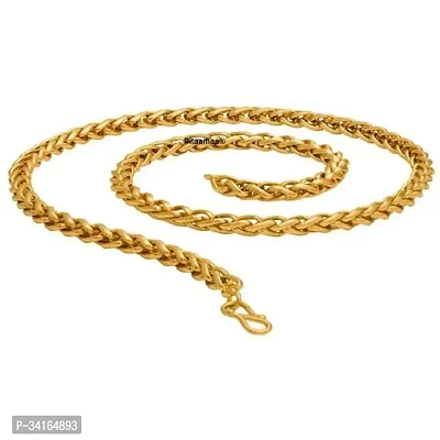 Shimmering Golden Brass Chains For Men-thumb0