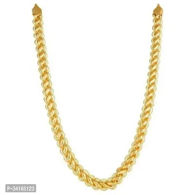 Shimmering Golden Brass Chains For Men-thumb3