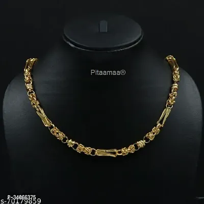 Beautiful Brass Golden Chain For Men-thumb3