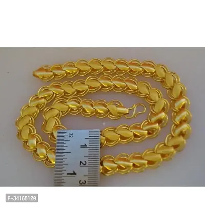 Shimmering Golden Brass Chains For Men-thumb3