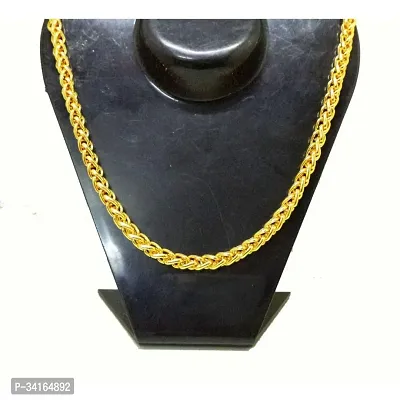 Shimmering Golden Brass Chains For Men-thumb0