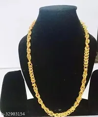 Beautiful Brass Golden Chain For Men-thumb2