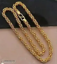 Beautiful Brass Golden Chain For Men-thumb2