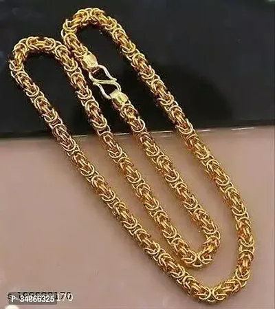 Beautiful Brass Golden Chain For Men-thumb3