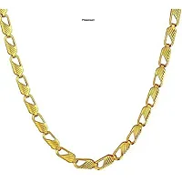 Shimmering Golden Brass Chains For Men-thumb2