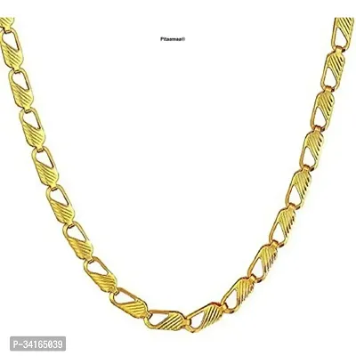 Shimmering Golden Brass Chains For Men-thumb3