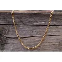 Shimmering Golden Brass Chains For Women And Men-thumb2