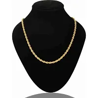 Shimmering Golden Brass Chains For Men-thumb2