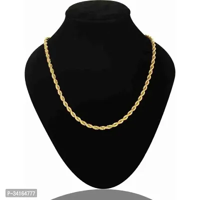 Shimmering Golden Brass Chains For Men-thumb3