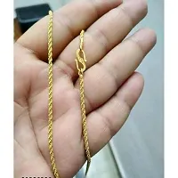 Shimmering Golden Brass Chains For Women And Men-thumb2