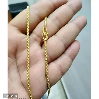 Shimmering Golden Brass Chains For Women And Men-thumb3