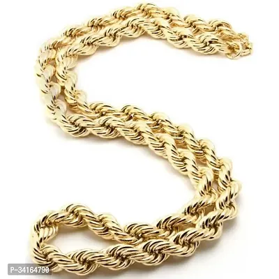 Shimmering Golden Brass Chains For Women And Men-thumb0