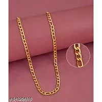 Shimmering Golden Brass Chains For Men-thumb1