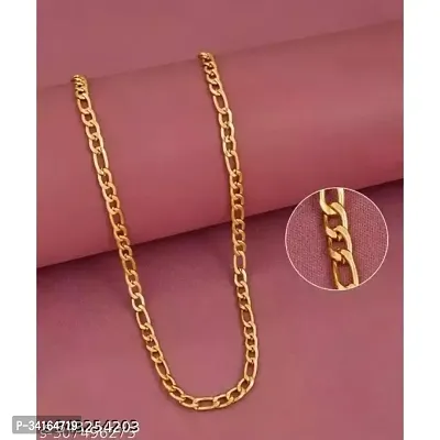 Shimmering Golden Brass Chains For Men-thumb2