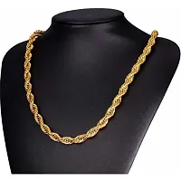 Shimmering Golden Brass Chains For Men-thumb2