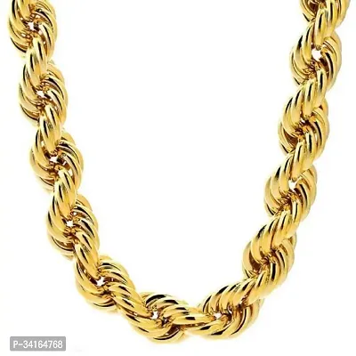 Shimmering Golden Brass Chains For Men-thumb0