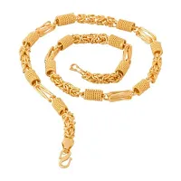 Beautiful Brass Golden Chain For Men-thumb1