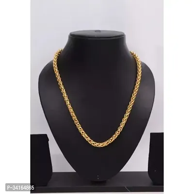 Shimmering Golden Brass Chains For Women And Men-thumb3