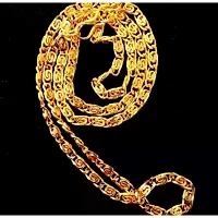 Shimmering Golden Brass Chains For Women And Men-thumb1