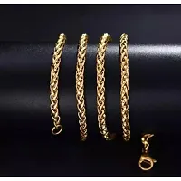 Shimmering Golden Brass Chains For Men-thumb2