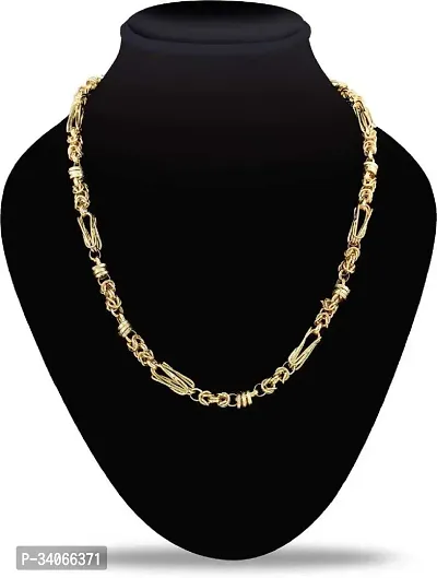 Beautiful Brass Golden Chain For Men-thumb3