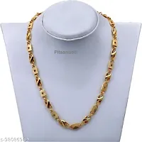 Beautiful Brass Golden Chain For Men-thumb1