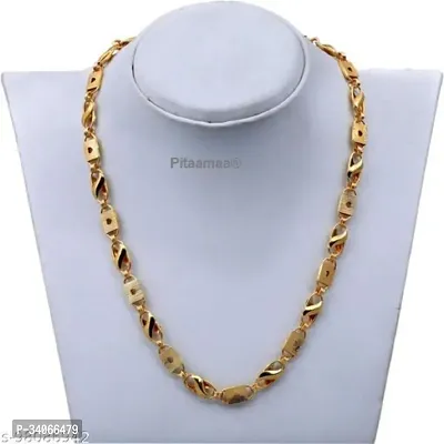 Beautiful Brass Golden Chain For Men-thumb2