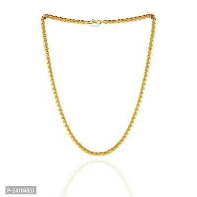 Shimmering Golden Brass Chains For Women And Men-thumb3