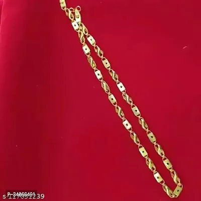 Beautiful Brass Golden Chain For Men-thumb3