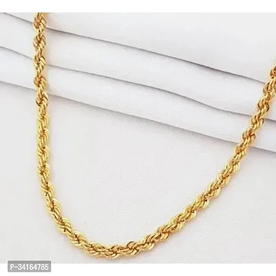 Shimmering Golden Brass Chains For Men-thumb2