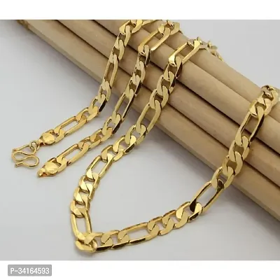 Shimmering Golden Brass Chains For Men-thumb2