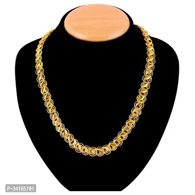 Shimmering Golden Brass Chains For Women And Men-thumb3