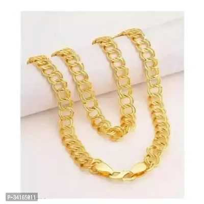 Shimmering Golden Brass Chains For Women And Men-thumb2