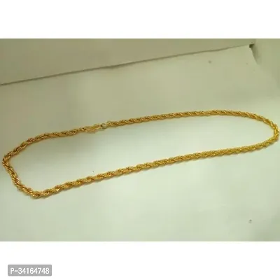 Shimmering Golden Brass Chains For Women And Men-thumb2