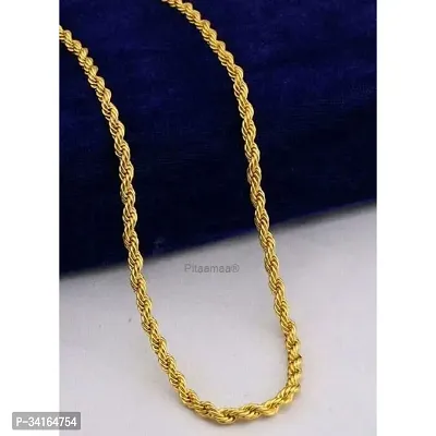 Shimmering Golden Brass Chains For Men And Women-thumb2