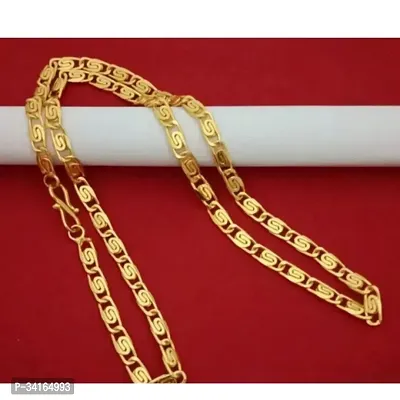 Shimmering Golden Brass Chains For Women And Men-thumb0