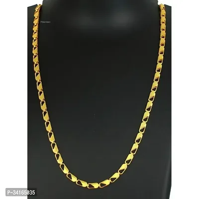 Shimmering Golden Brass Chains For Men-thumb0